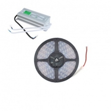 Kit Tira LED 70W 120LED/m 5m IP67 con Fuente de Alimentacin IP67