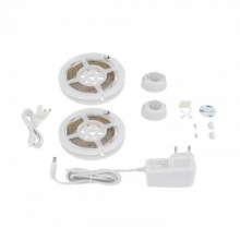 Kit 2 Tiras LED con 2 Detectores de Movimiento PIR para Cama Doble