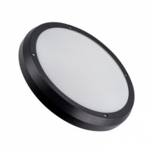 Plafn Circular IP65 Negro